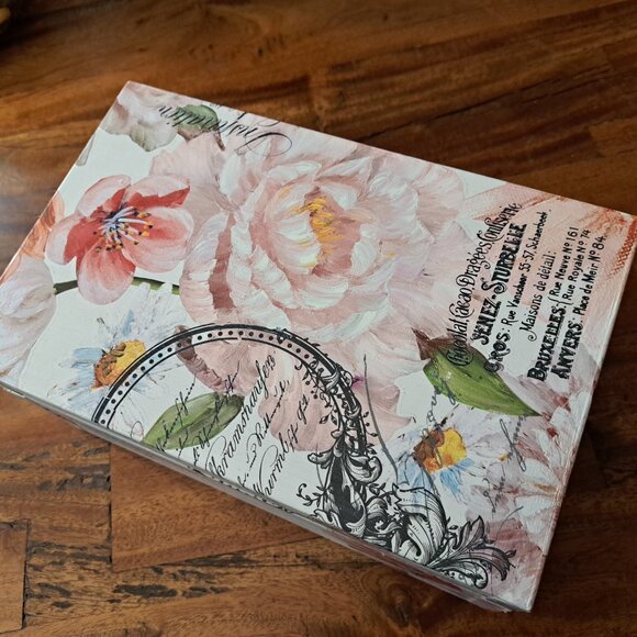 Vintage Metal File/Seed Box Restyled - Picture 3 of 8